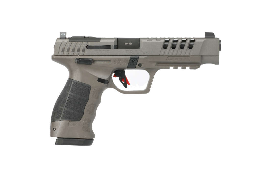 Handguns SAR Firearms SAR9 Sport Gen 3 9mm SAR9 SPORT GEN3 9MM PLT 5.2" • PLATINUM CERAKOTE • Model: SAR9 Sport Gen 3